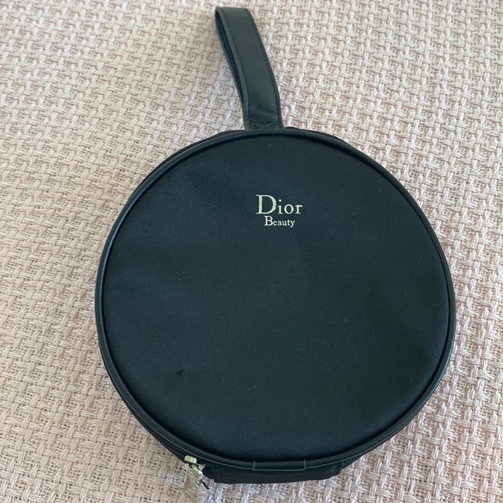 Dior makeup bag